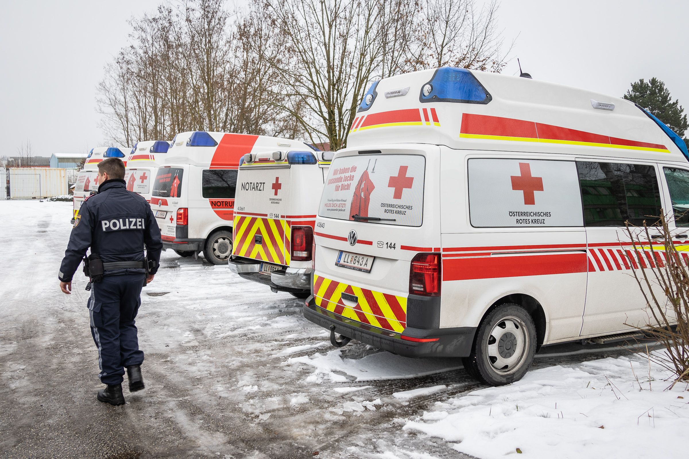 In Hörsching musste eine Firma evakuiert werden.