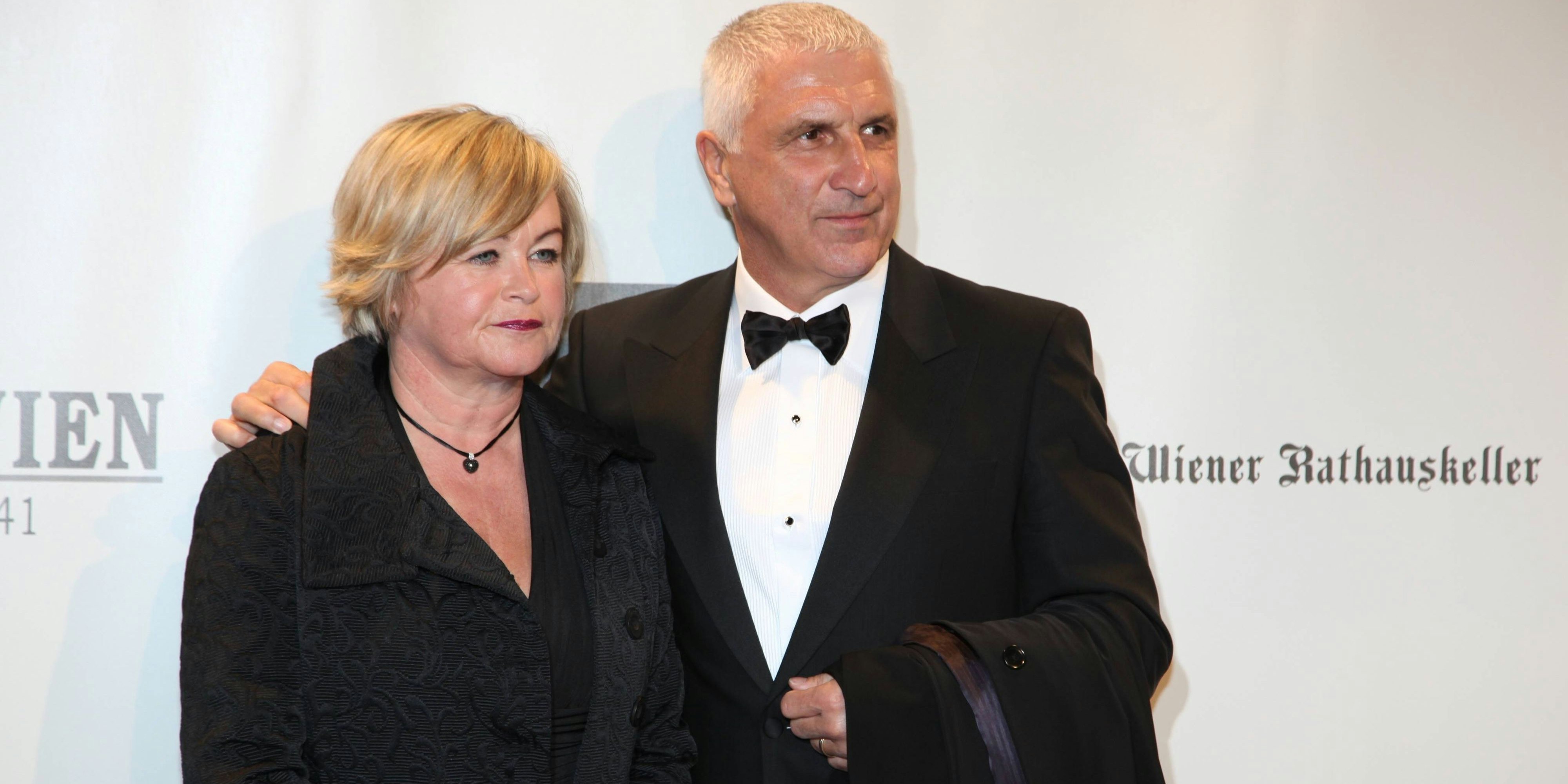 Hans Krankl mit seiner Frau Inge im Jahr 2010