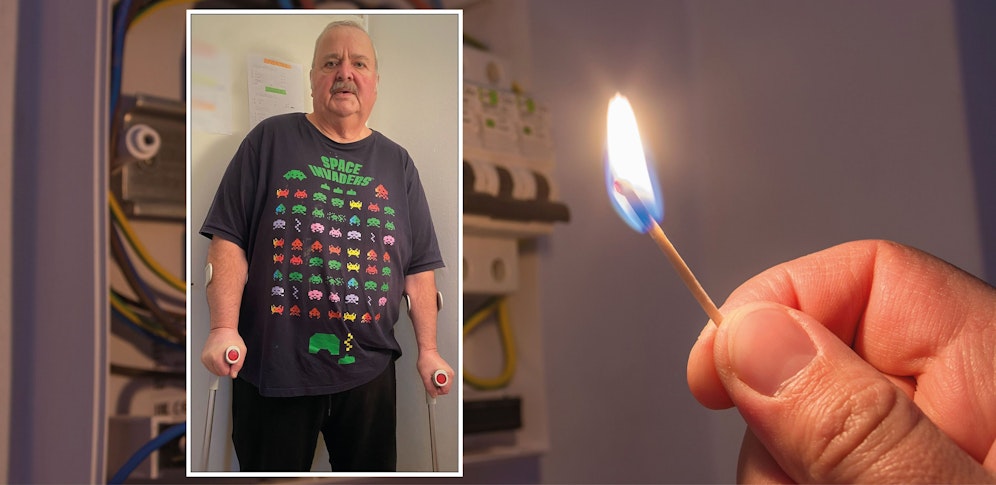 Valentin S. fürchtet sich vor einem drohenden Blackout: 