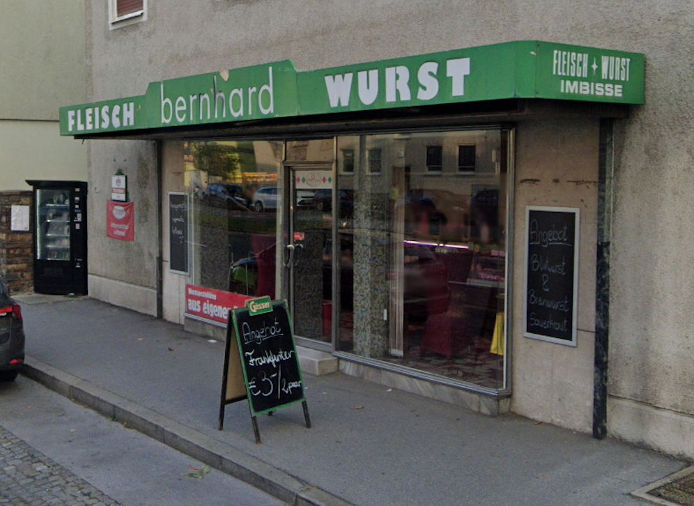 Fleischer Helmut Bernhard muss sein Geschäft zusperren.