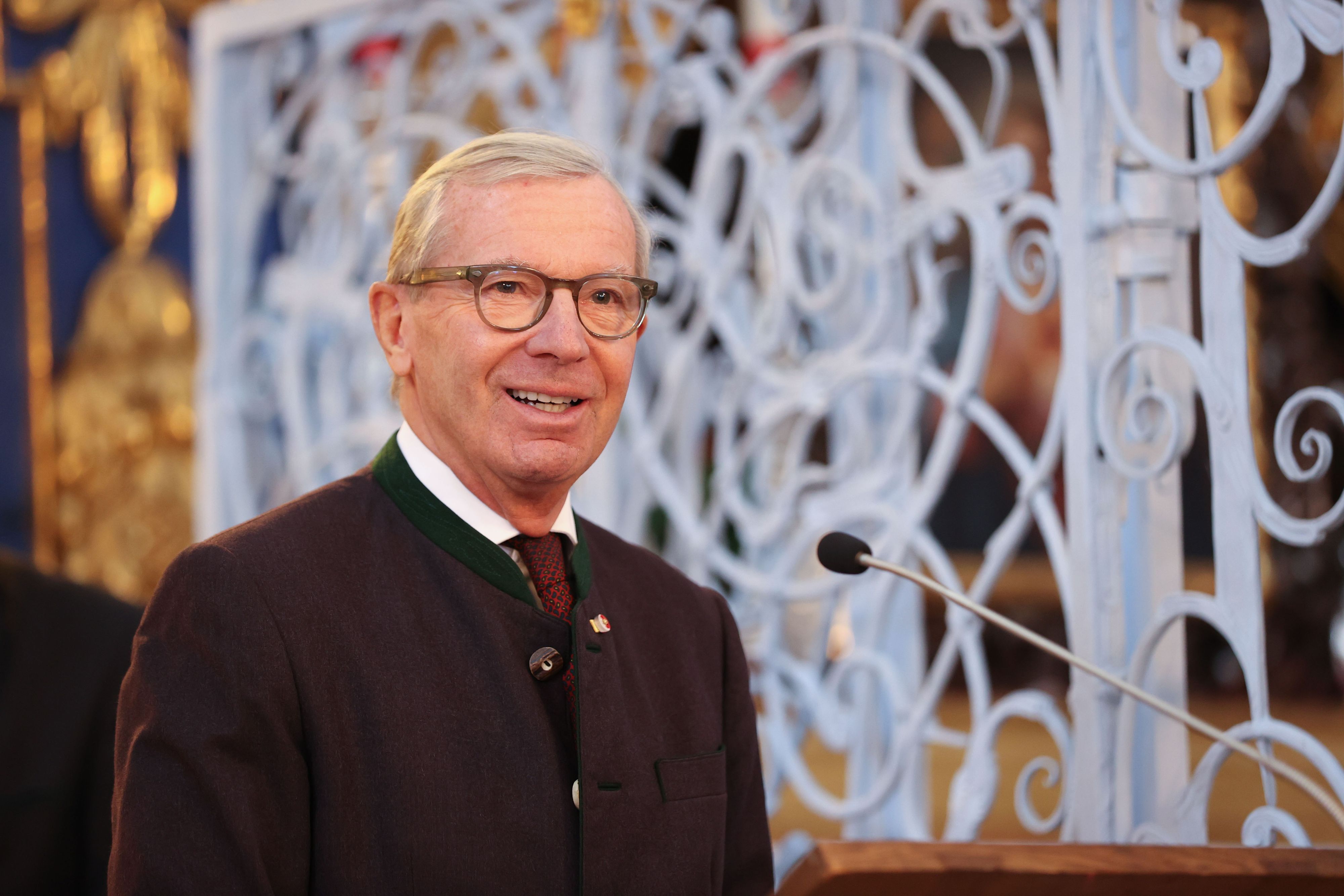 Wilfried Haslauer startet das neue Jahr mit Wahlkampf.