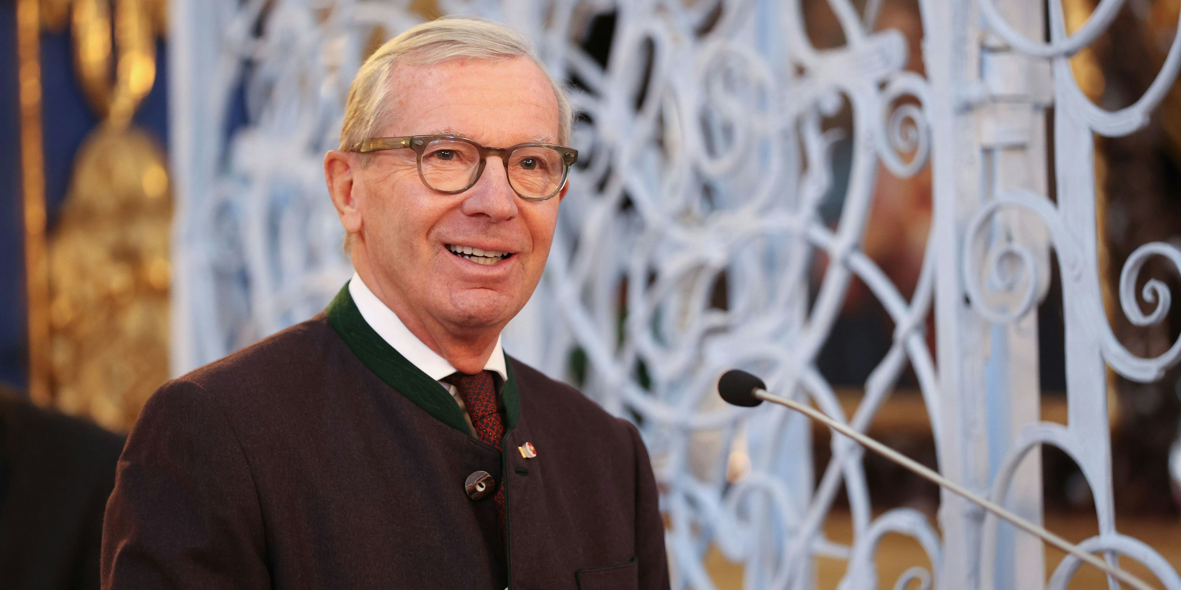 Wilfried Haslauer startet das neue Jahr mit Wahlkampf.