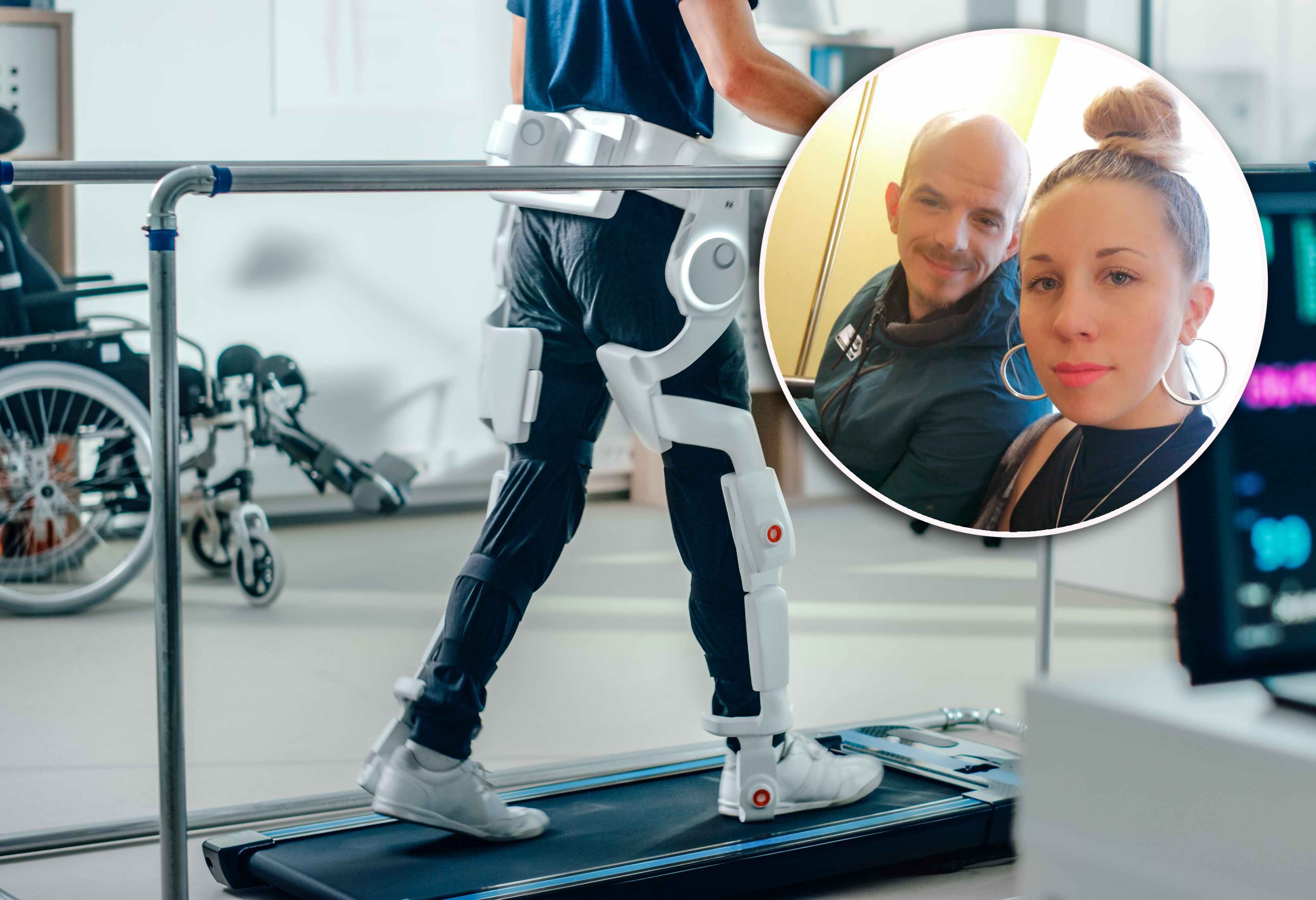 Der Wiener David stürzte – mit fatalen Folgen. Seine Frau Jennifer muss nun die gesamte finanzielle Last tragen.