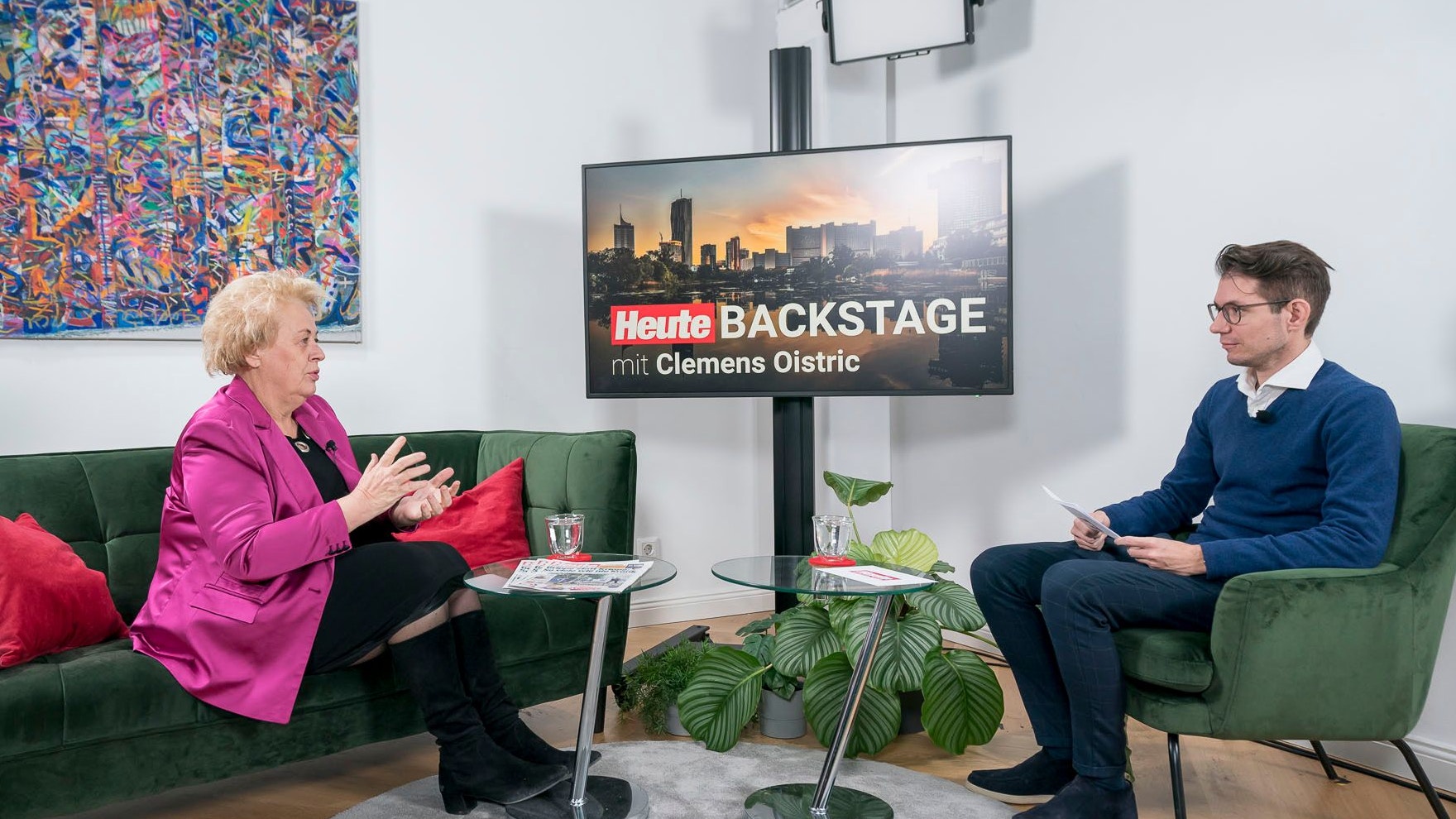 Verena Dunst im <em>"Heute"</em>-Talk