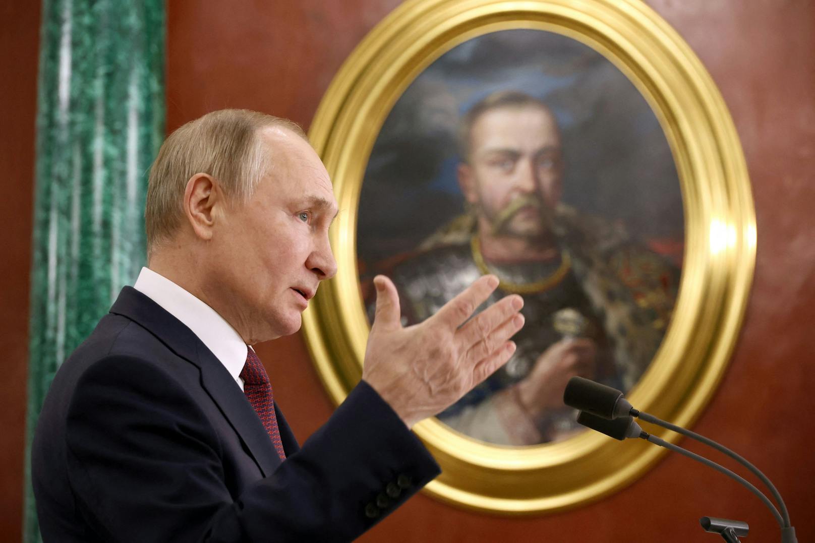 Russlands Präsident Wladimir Putin reagiert auf die steigende Anzahl von Anschlägen im Land.