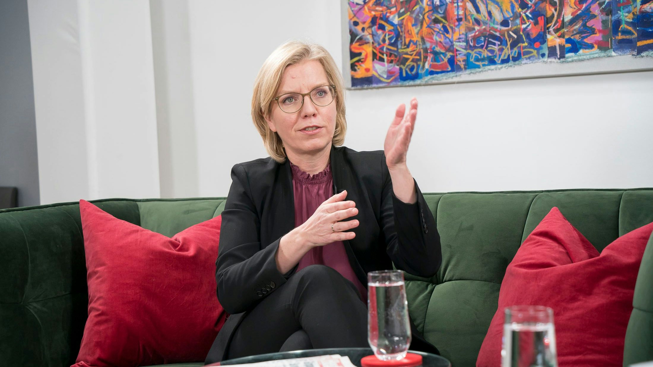 Ministerin Leonore Gewessler zu Gast bei "Heute"