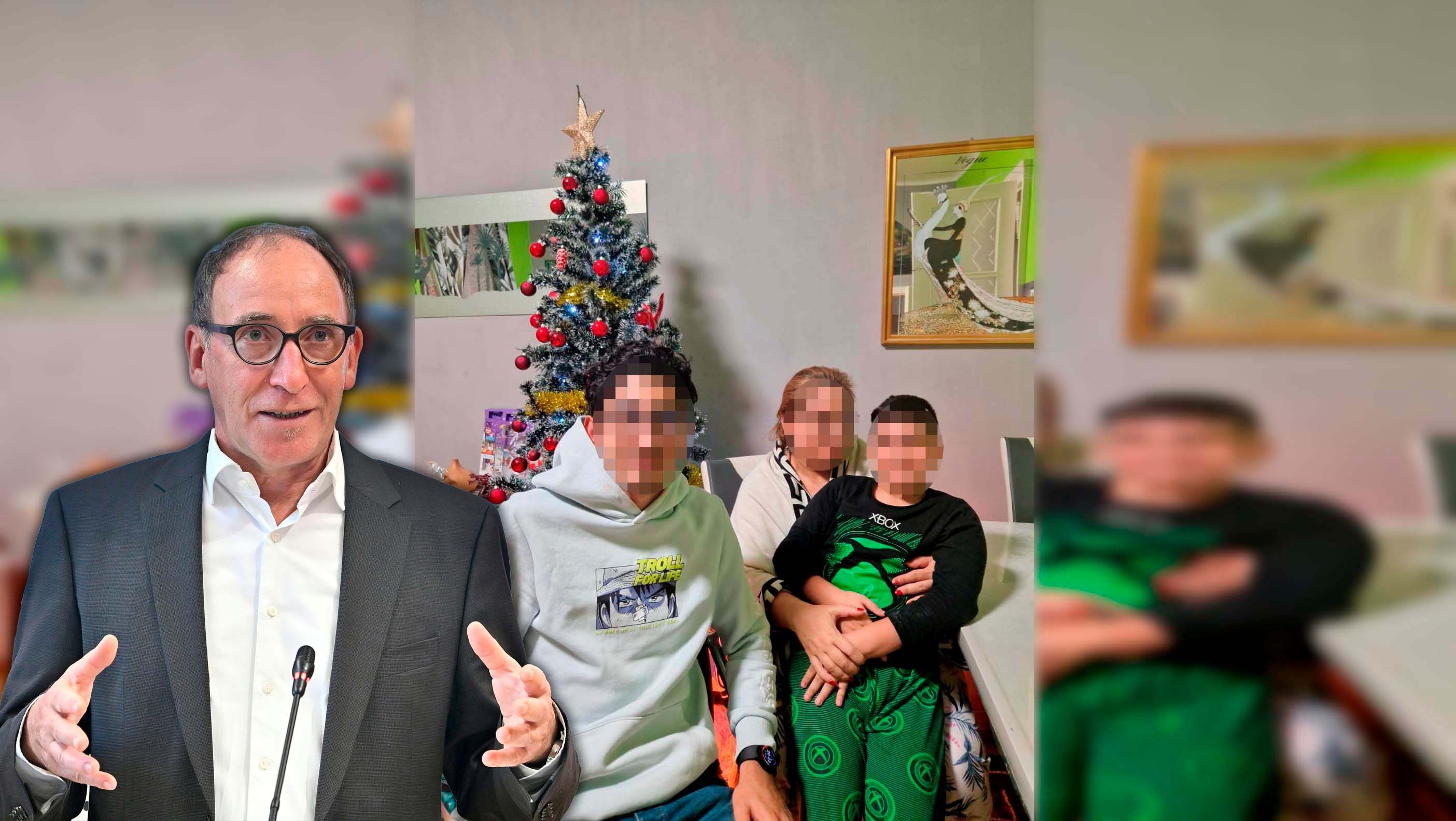 Minister Rauch konnte die Familie vor der Delogierung retten. 