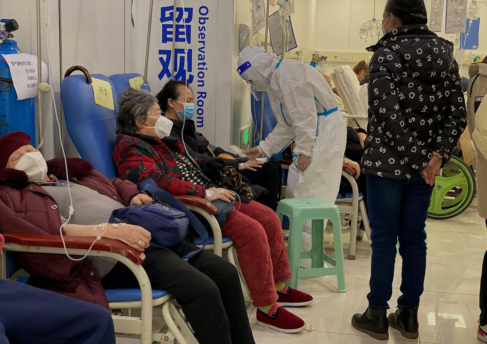 Schätzungen zufolge haben sich in China in den letzten drei Wochen 248 Millionen Menschen mit dem Coronavirus infiziert.