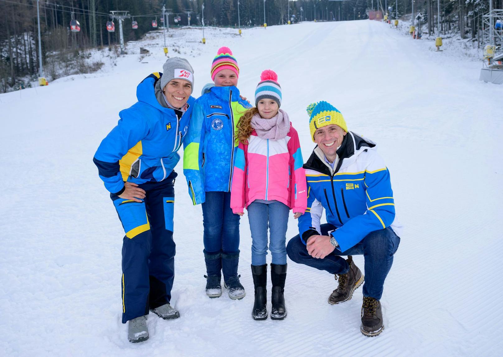 1.000 Kinder beim ersten "Kids Day" auf der Skipiste