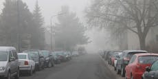 Nebel-Schneise taucht Österreich in grauen Schleier