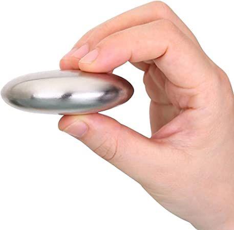 Sieht aus wie eine Seife, wird sich aber auch in Jahrzehnten nicht verkleinern. Die Rede ist von der Edelstahl-Seife.