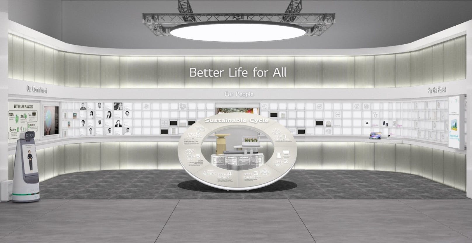 Better Life for All: LG präsentiert ESG-Vision auf der CES 2023.