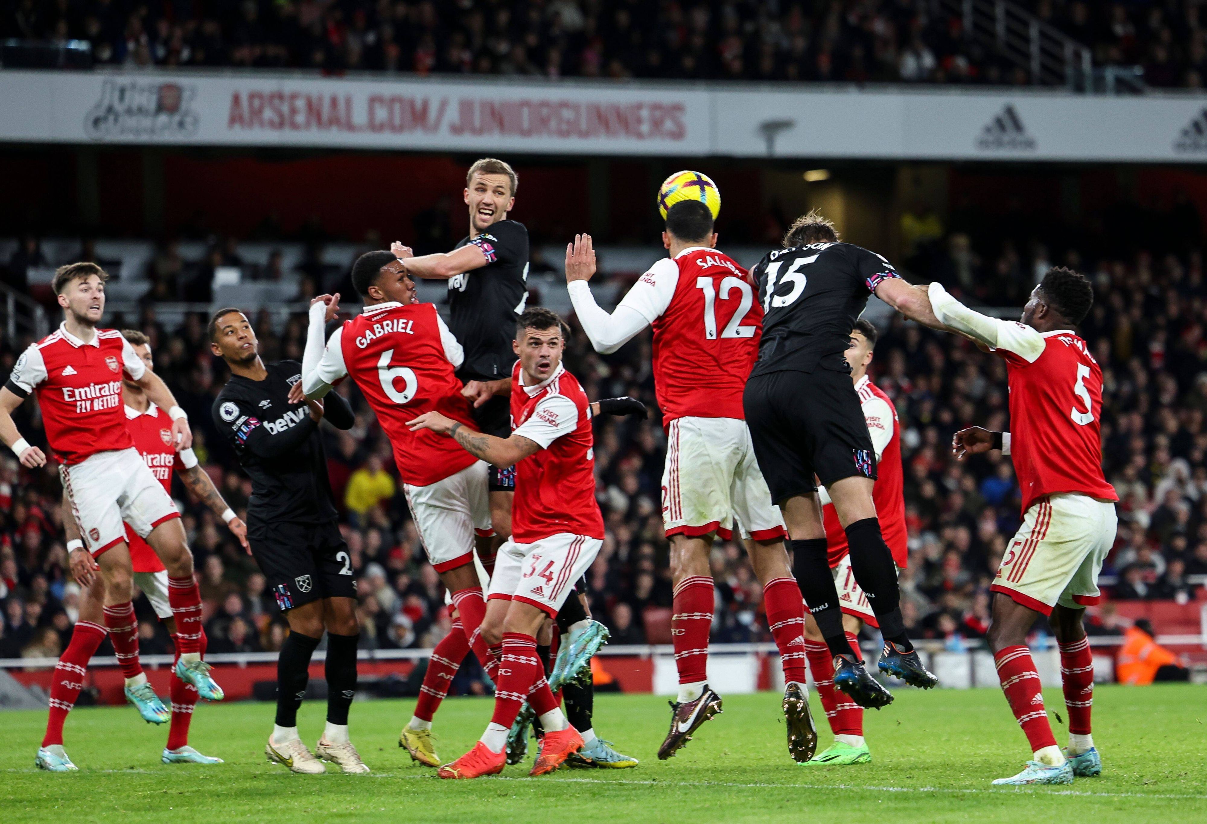 Arsenal schlug West Ham mit 3:1.