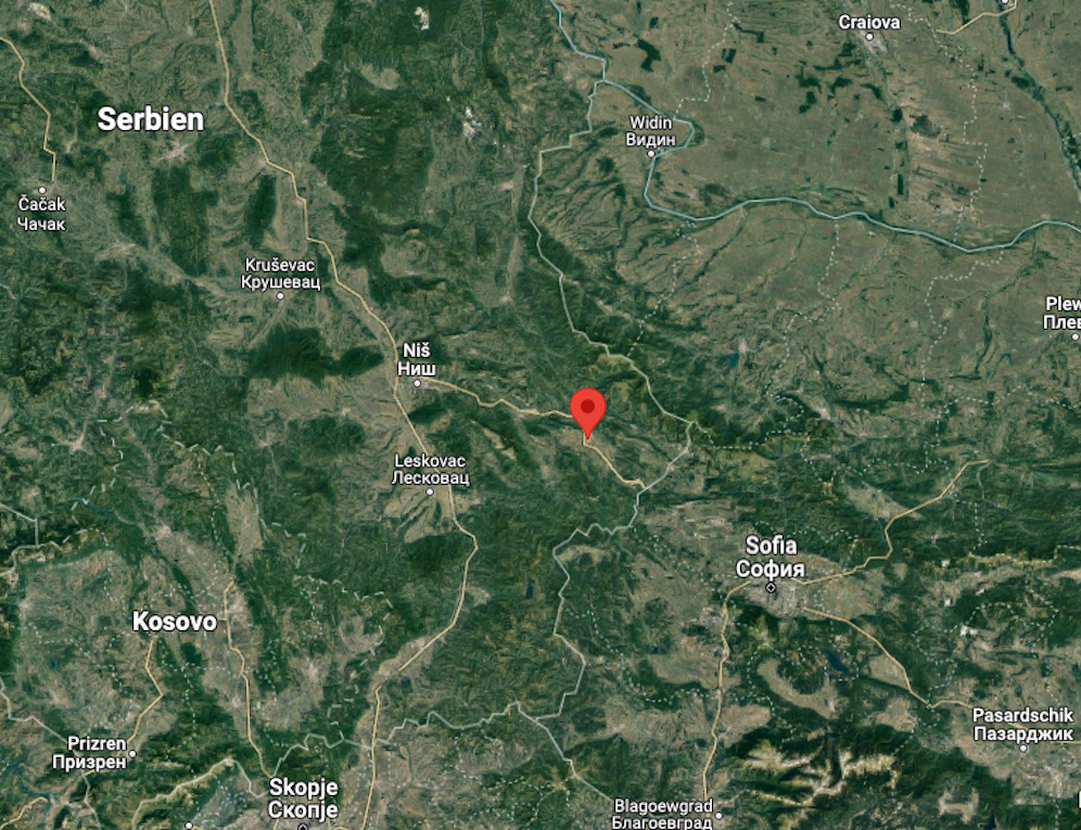 Die Entgleisung ereignete sich in der Region Pirot im Südosten Serbiens.