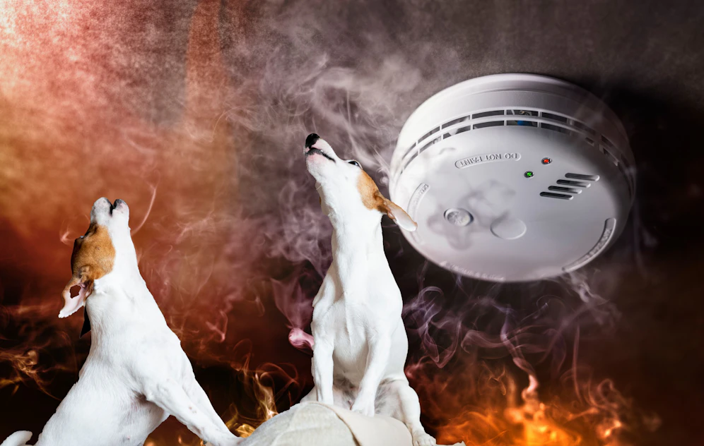 Ihre Haustiere entdeckten den Brand zuerst und schlugen an – so entkam eine steirische Familie dem Flammeninferno.