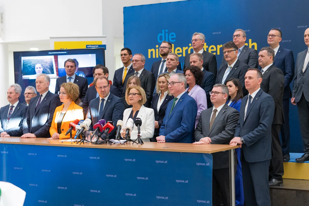 Auf der Landesliste der ÖVP Niederösterreich finden sich Landesräte und Funktionäre.