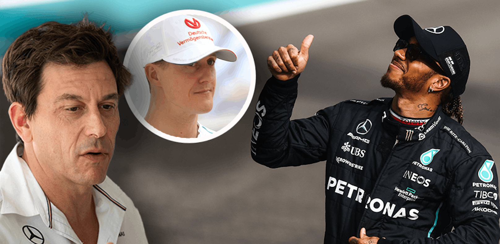 Toto Wolff sieht zwischen Lewis Hamilton und Michael Schumacher Parallelen. 