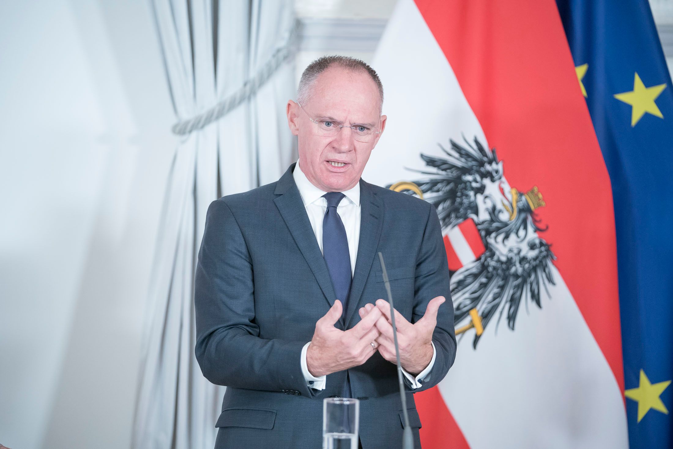 Innenminister Gerhard Karner steht in der Kritik.