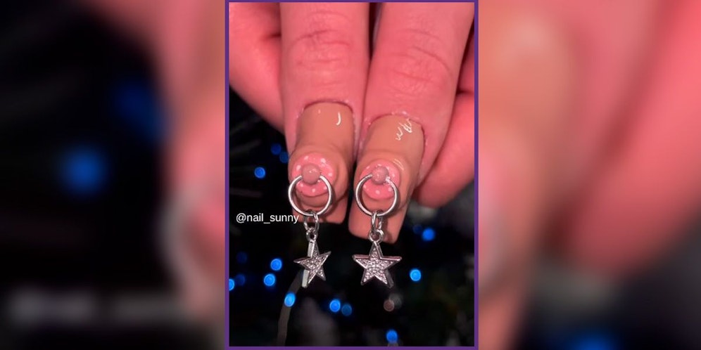 Gepiercte Brüste als neuer Nagel-Trend? 