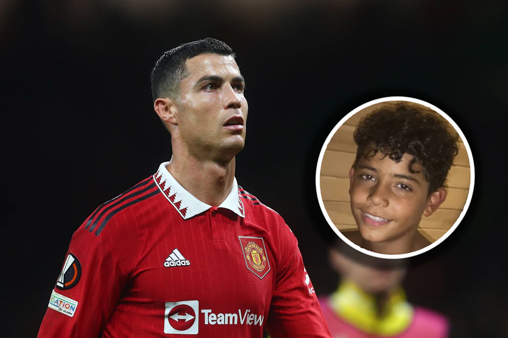 Nach seinem Vater muss auch Ronaldo Junior Manchester United verlassen.