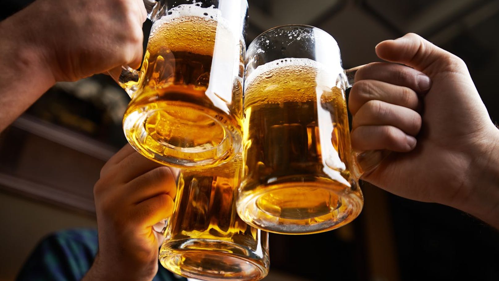 Bei den Getränken lassen wir uns das Bier mit fast 110 Litern pro Kopf und Jahr besonders gerne schmecken