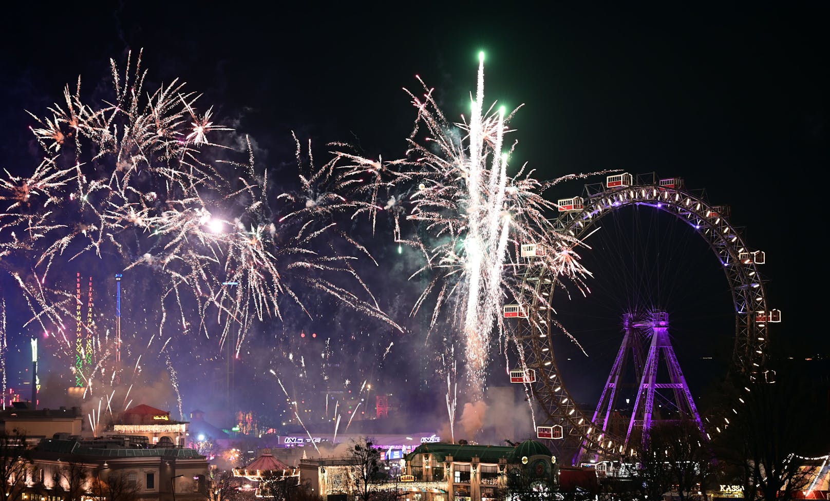 In Wien gilt ein striktes Verbot von Knallern, Feuerwerksraketen und anderer Pyrotechnik.