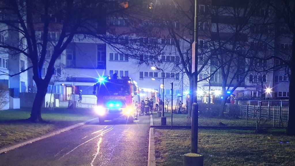 Großeinsatz am Rennbahnweg