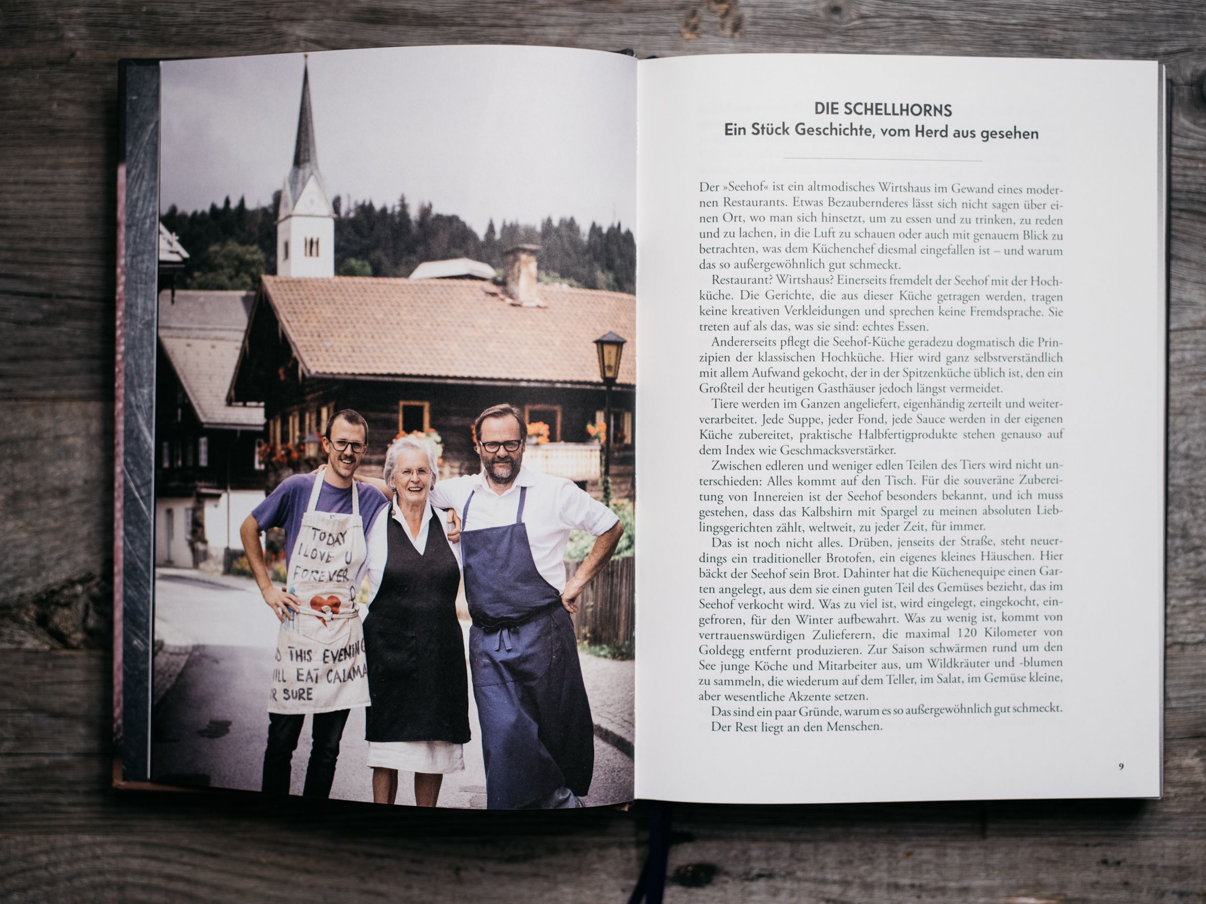 Felix, Karola und Sepp Schellhorn