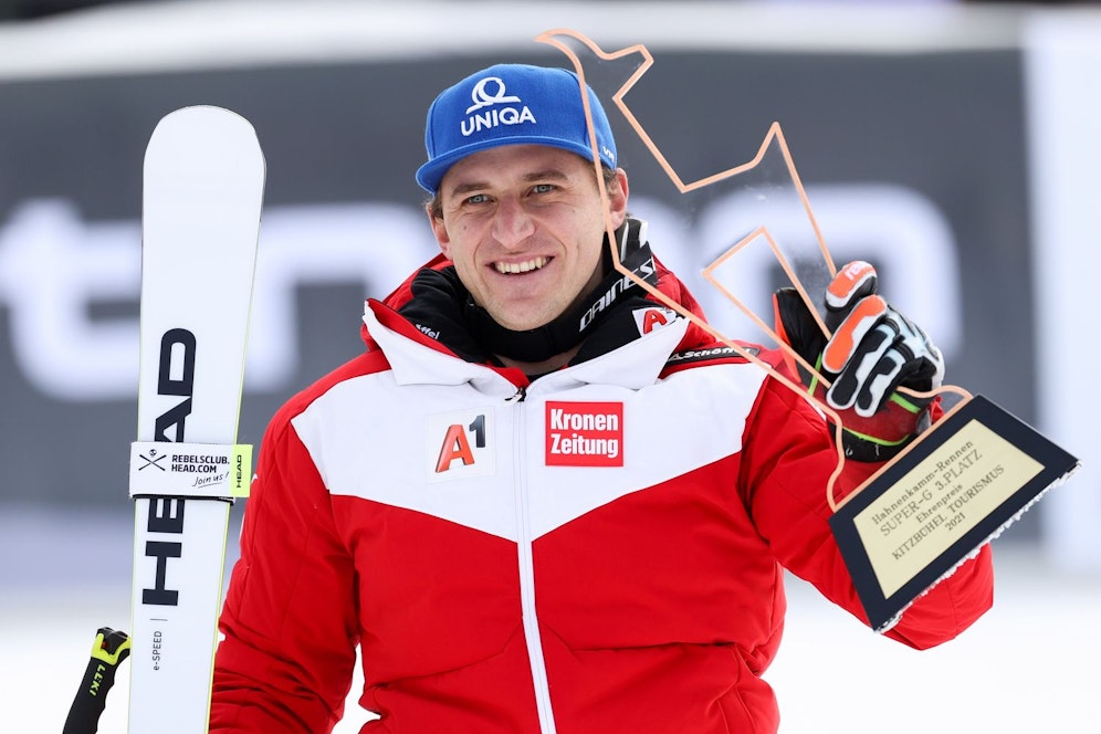 Matthias Mayer in Kitzbühel
