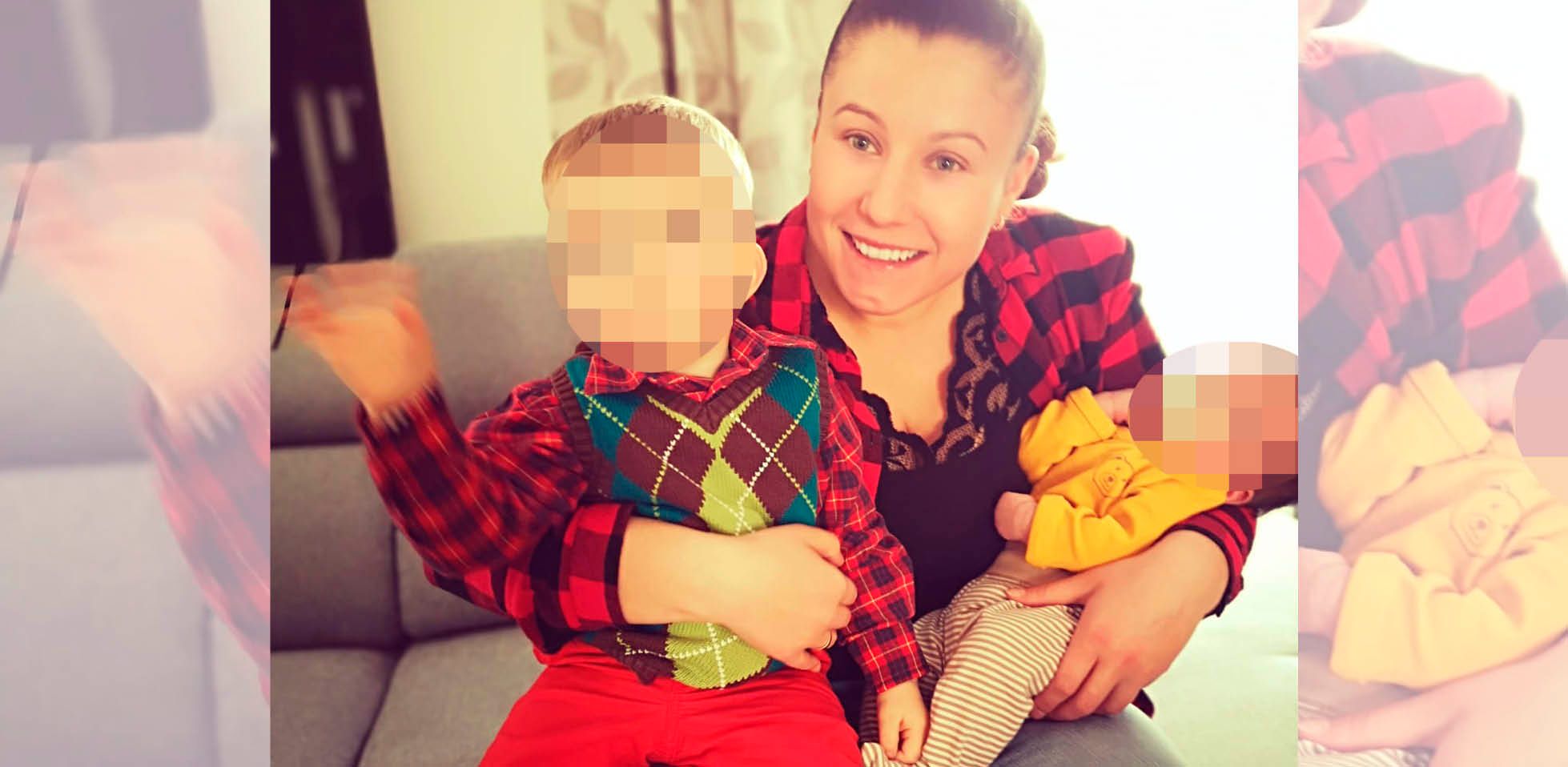 Viktoria (30) mit ihren Söhnen. Das Leben, dass sie heute führt, hätte sie sich nie träumen lassen.