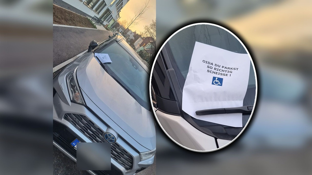 Klima-Aktivist pickt Wut-Botschaft auf geparkten Wagen – Leser