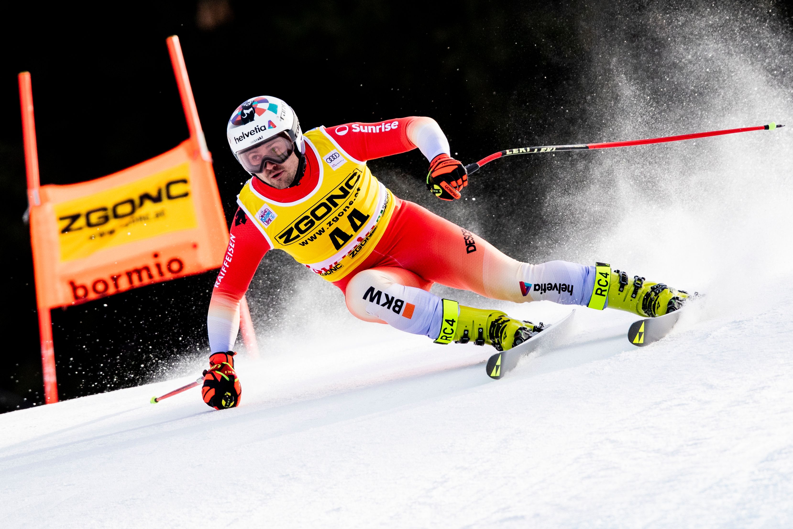 Urs Kryenbühl verletzte sich in Bormio schwer.