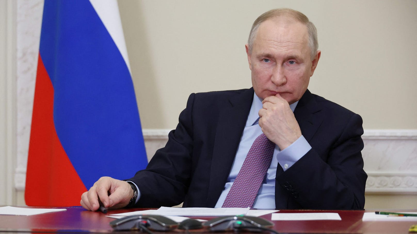 Kreml-Chef <strong>Wladimir Putin</strong> droht offenbar Gefahr aus den eigenen Reihen.