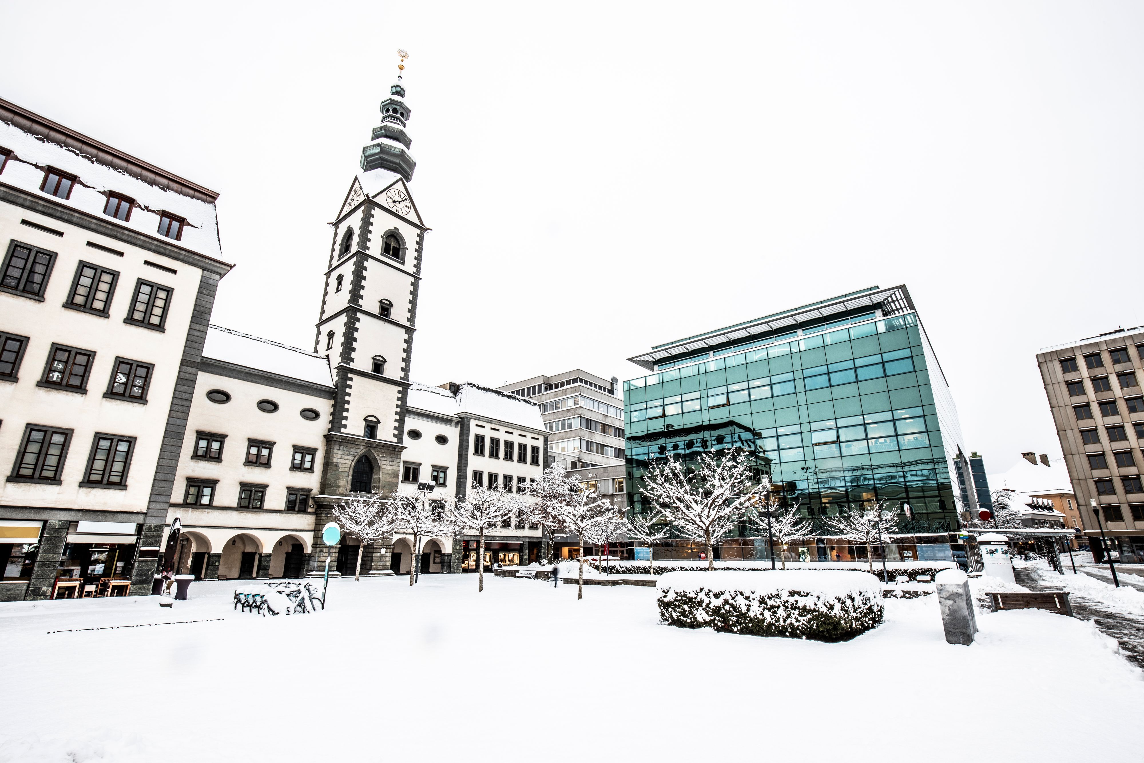 Der Vorfall ereignete sich am Domplatz in Klagenfurt.