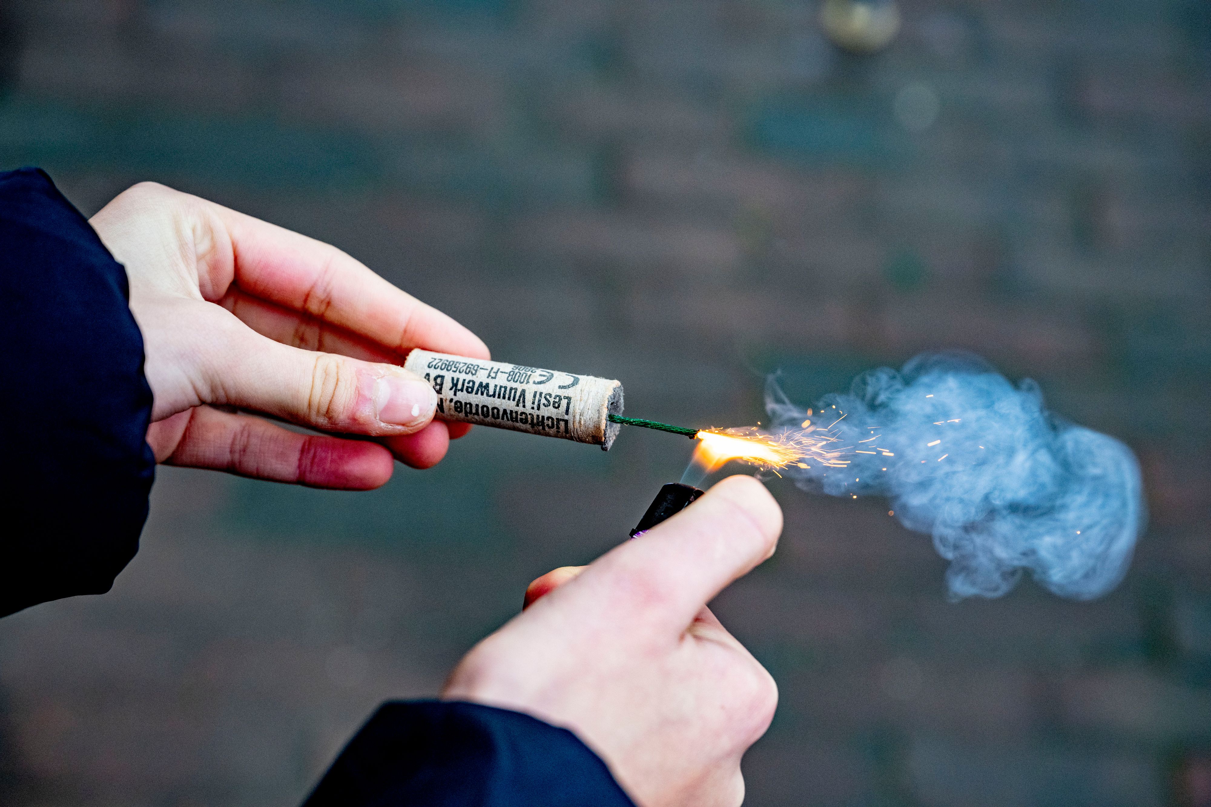 Symbolbild einer Böllerzündung