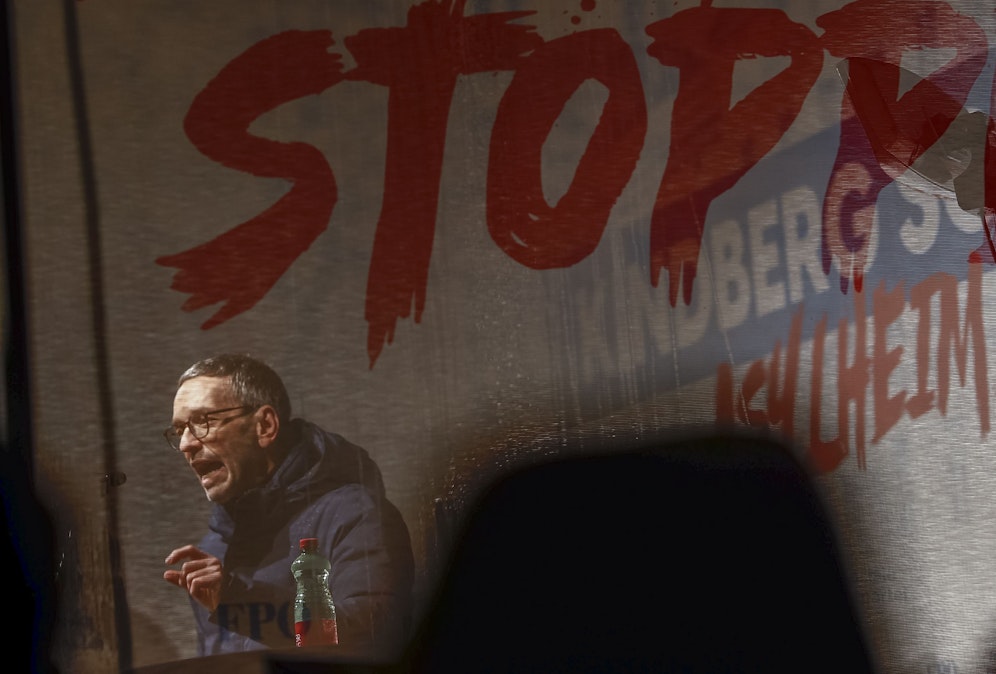 FPÖ-Chef Herbert Kickl ist sauer.