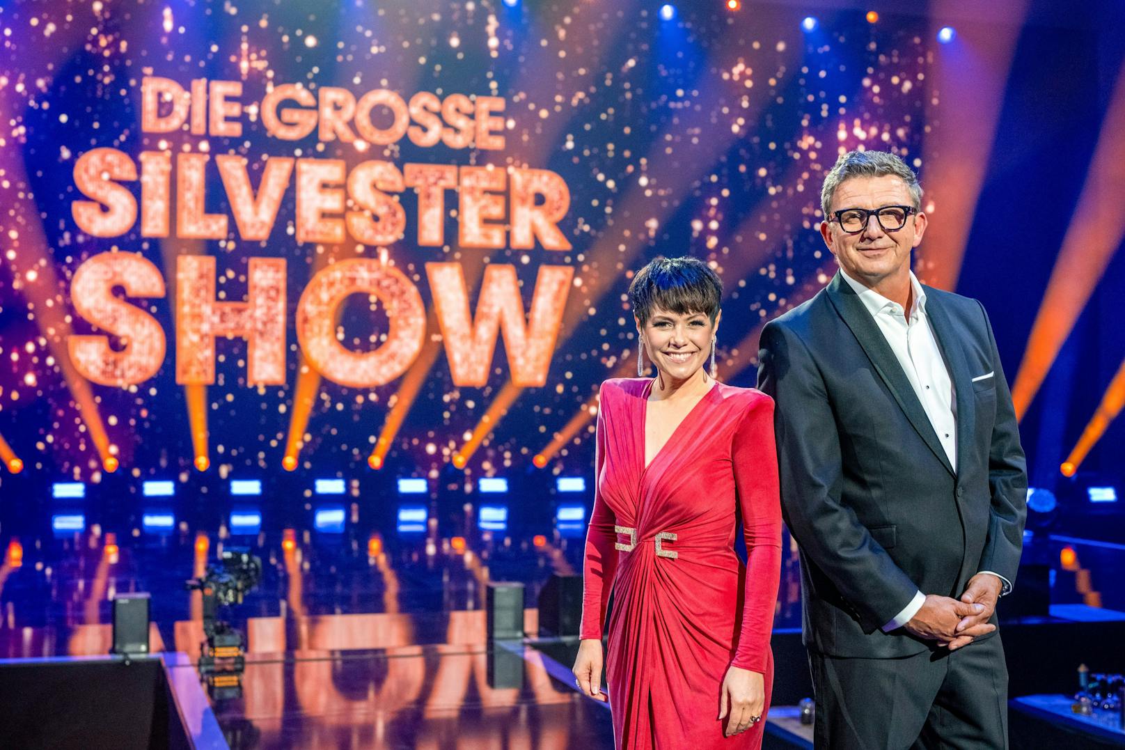 Moderierten in diesem Jahr erstmals gemeinsam die ORF-"Silvester Show": Francine Jordi und Hans Sigl.