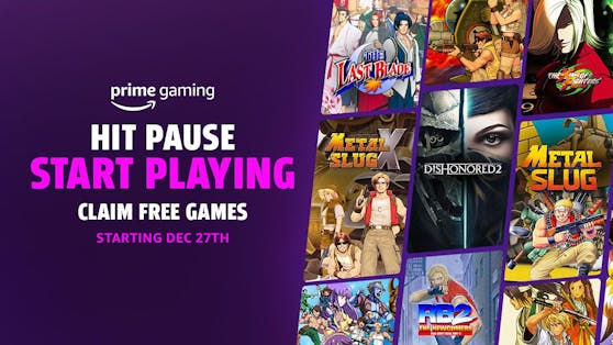 Prime Gaming Weihnachts-Angebote sind jetzt verfügbar.