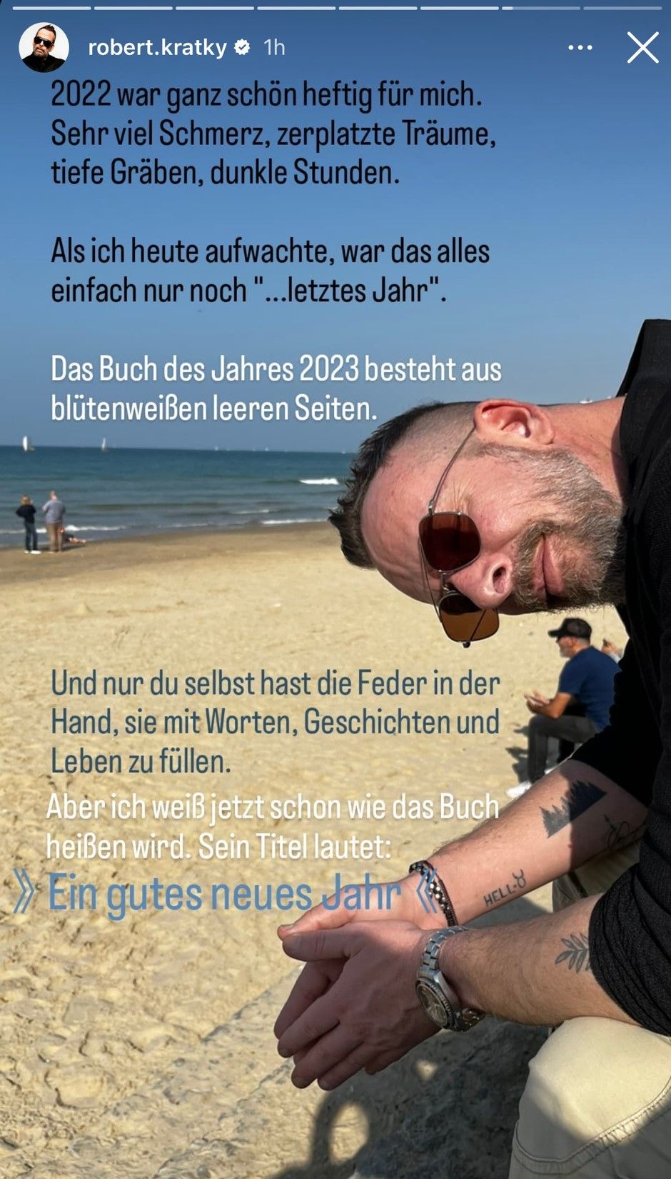 Robert Kratky lässt 2022 Revue passieren 