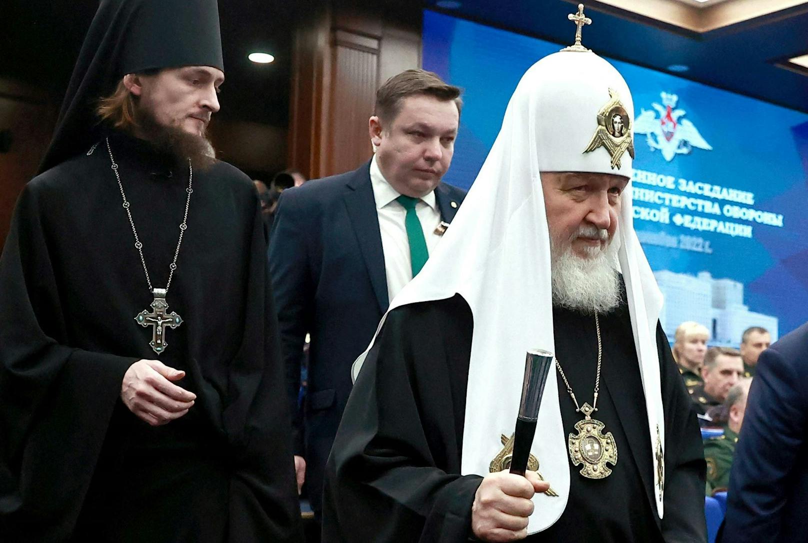 In einer Rede hat Patriarch Kyrill Russland als Retter der Welt bezeichnet.