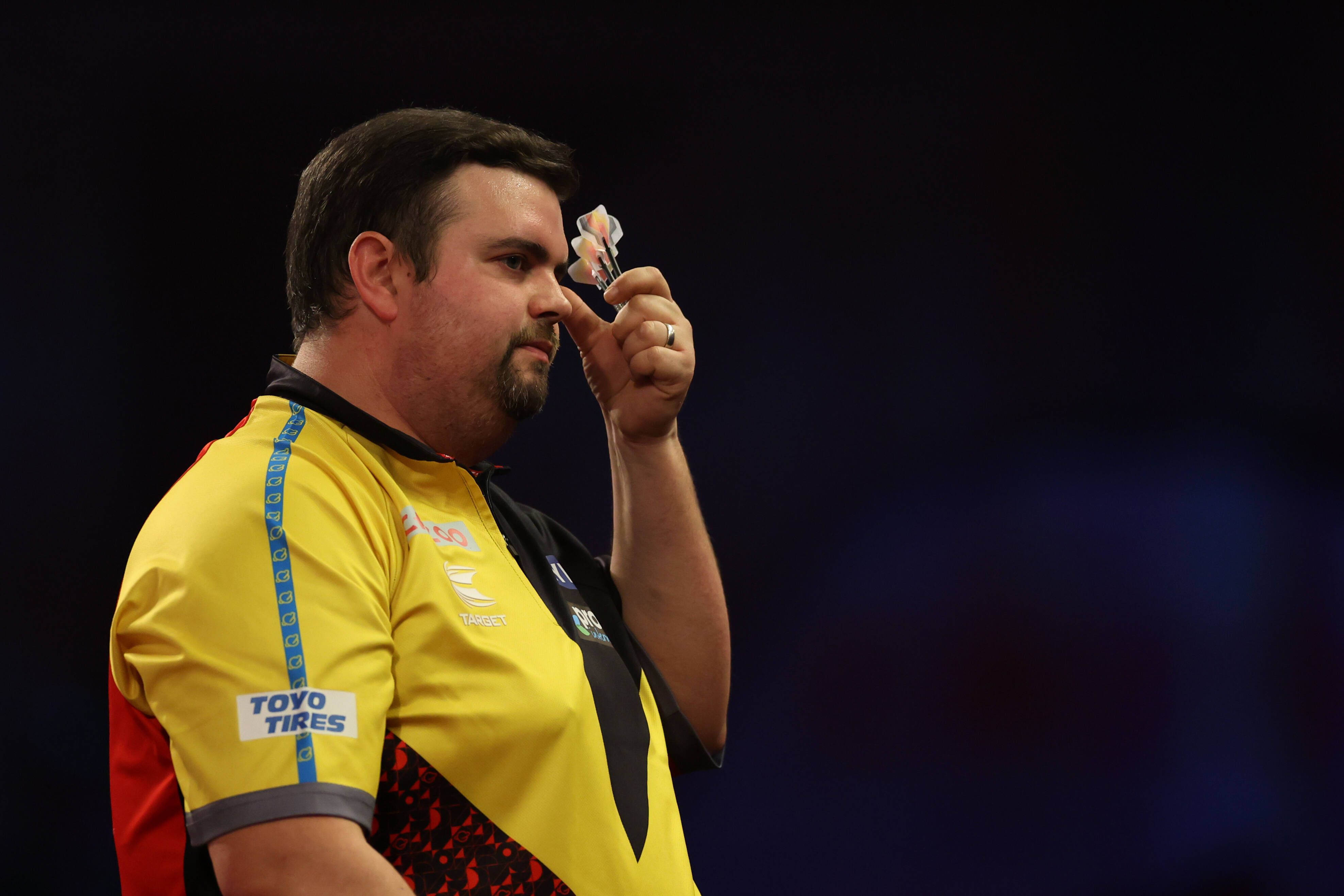 Gabriel Clemens ist bei der Darts-WM gescheitert