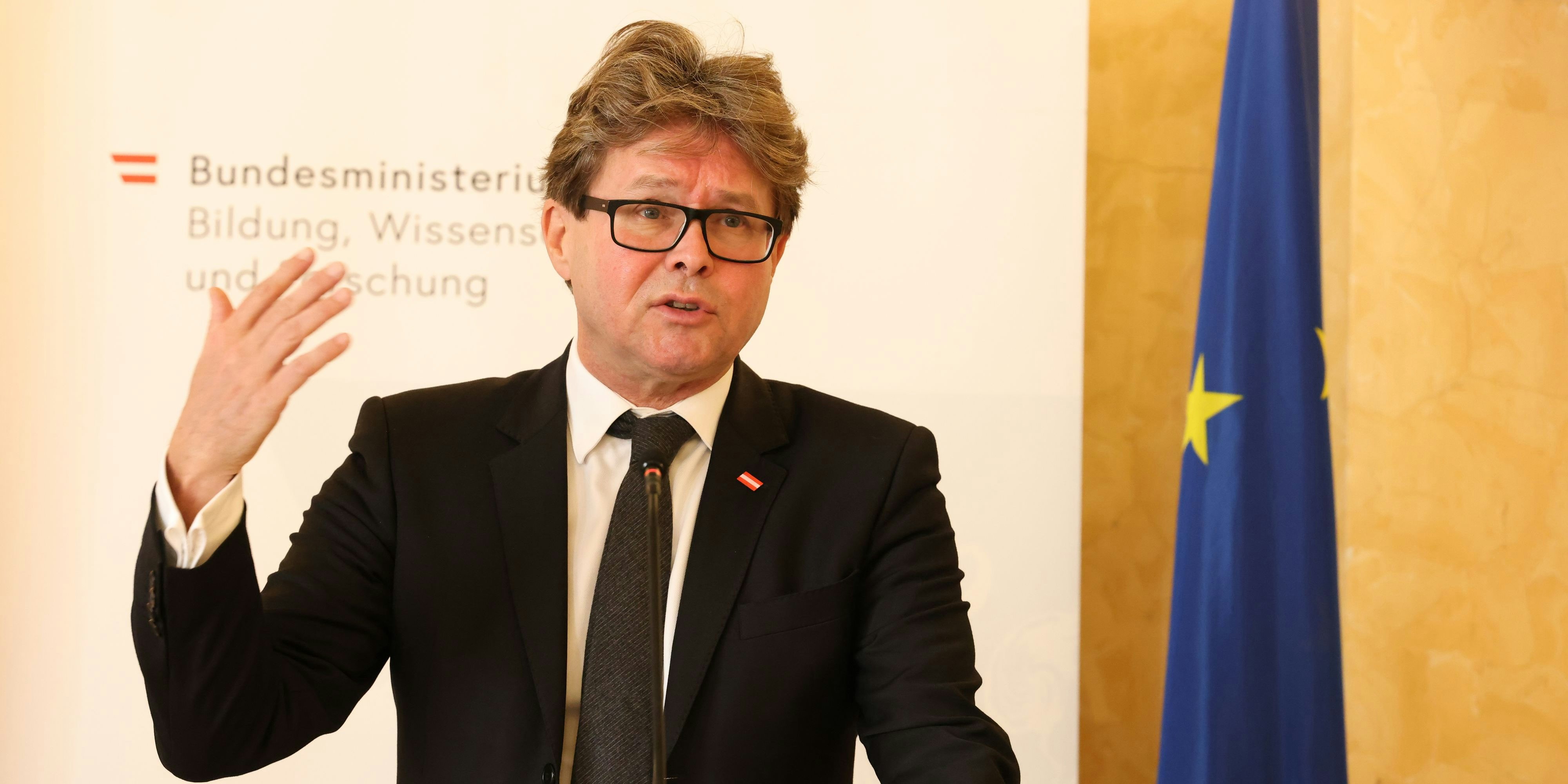 Bildungsminister Martin Polaschek