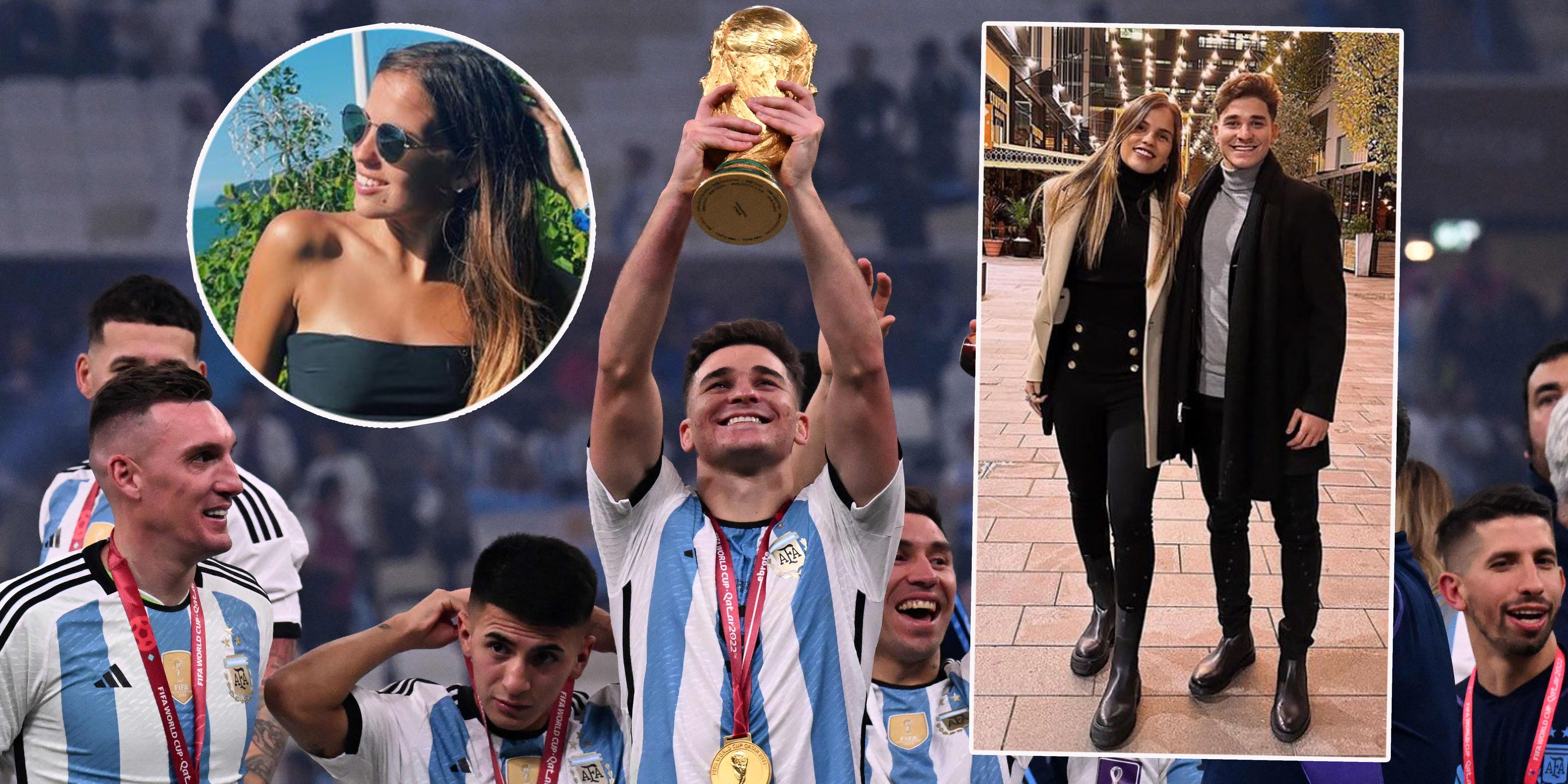 Weltmeister Julian Alvarez wird von Fans aufgefordert, seine Freundin zu verlassen.