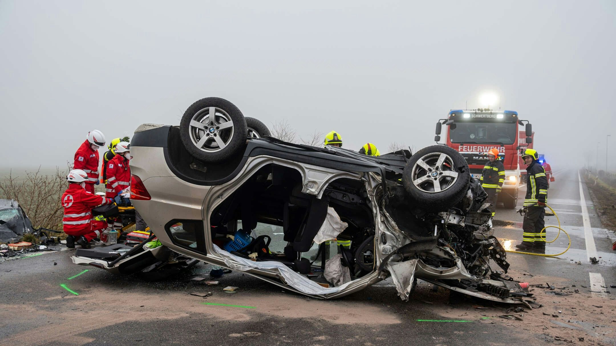 Am Montag ereignete sich in Perg (OÖ) ein tödlicher Verkehrsunfall. 