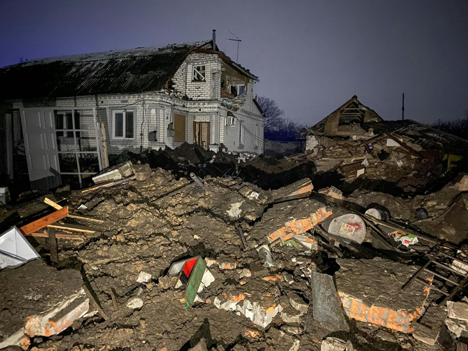 Reste einer Stadt: Charkiw wurde im Verlauf des Ukraine-Krieges massiv zerstört.