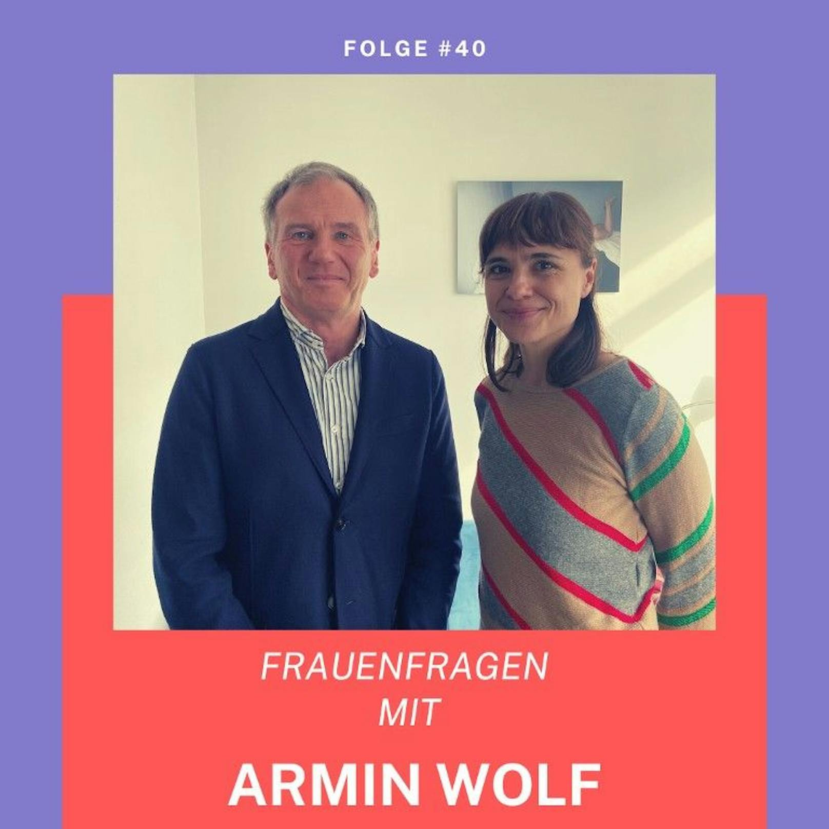 Armin Wolf war bei Mari Lang zu Gast.