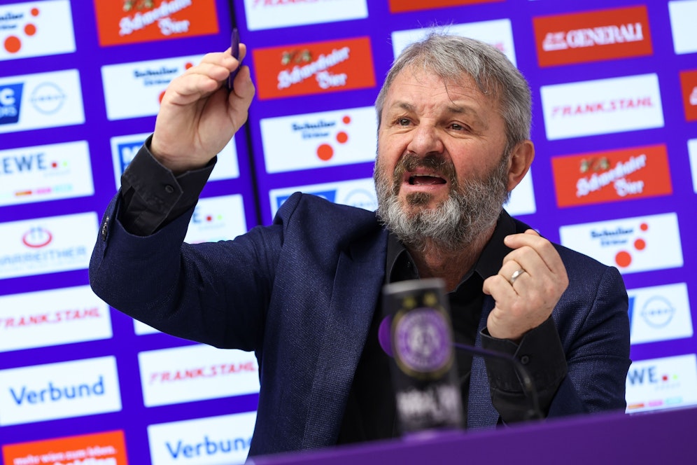 Jürgen Werner sucht noch immer einen Austria-Trainer