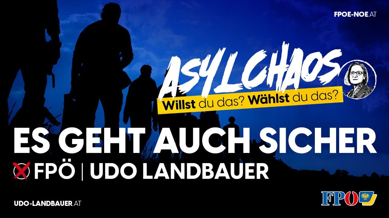 Die aktuellen Wahlplakate der FPNÖ