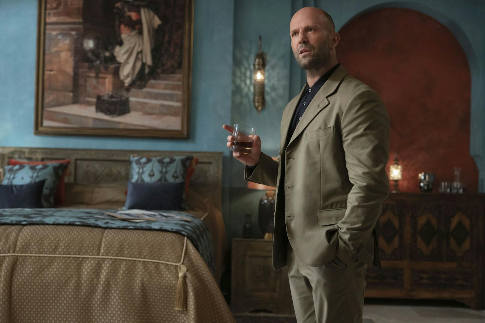 Szene aus dem neuen Action-Film mit Jason Statham "Operation Fortune".