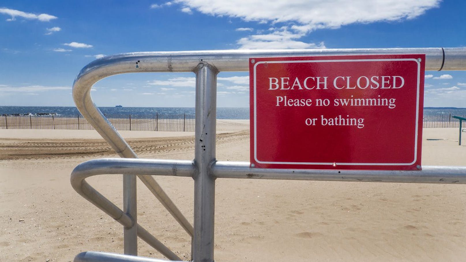 In Australien musste ein Strand geschlossen werden.